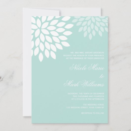 スウィートダ結婚リア 招待状 (正面)