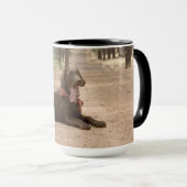 スウィートチョコレートラブラドールリトリエバーパピー マグカップ (正面右)