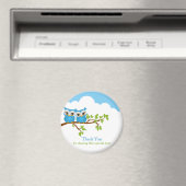 スウィートツインズフールズボーイベビーサンキューマグネット マグネット (インサイチュ (食洗機))