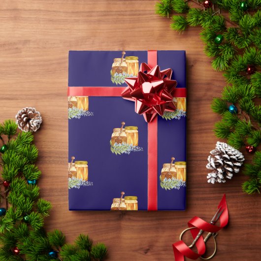 スウィートツインハニージャースの2倍 ラッピングペーパー (クリスマスギフト)