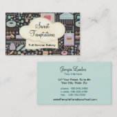 スウィートテンプテーションベーカリーブティック 名刺 (正面/裏面)