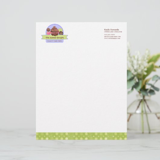 スウィートデザートベーカリー レターヘッド (スタンド正面)