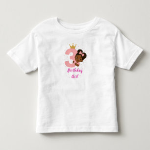 スウィートトドラー付き第3バースデーガールシャツ トドラーTシャツ