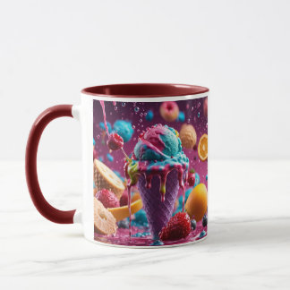 スウィートトリートアイスクリームカップ – Coo classi Mug, 11 oz マグカップ