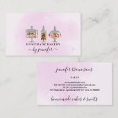 スウィートトリートキャンディベーカリージャー 名刺 (正面/裏面)