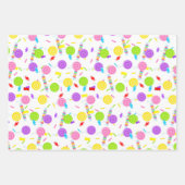 スウィートトリートキャンディラッピング紙 ラッピングペーパーシート (正面)