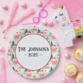 スウィートトリートクリスマス紙 ペーパープレート (パーティー)