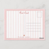 スウィートトリートサンキューハガキ ポストカード (裏面)