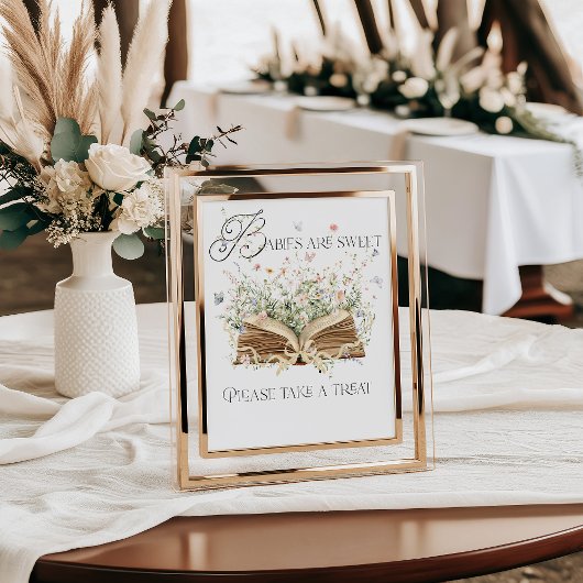 スウィートトリートニューチャプターブックテーマワイルドフラワー ポスター