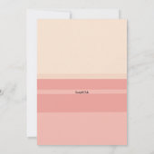 スウィートトリートバースデーパーティー 招待状 (裏面)