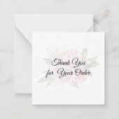 スウィートトリートベーカリーサンキュー ノートカード (裏面)