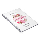 スウィートトリートベーカリーレシピ ノートブック (右側)