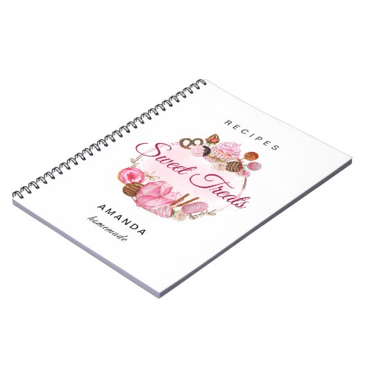 スウィートトリートベーカリーレシピ ノートブック (左側)