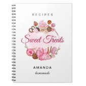 スウィートトリートベーカリーレシピ ノートブック (正面)