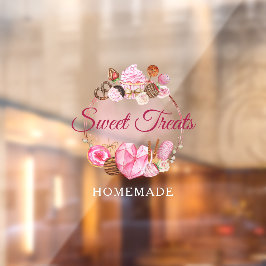 スウィートトリートベーカリー ウィンドウサイン