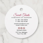 スウィートトリートベーカリー フェイバータグ (裏面)