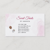 スウィートトリートベーカリー 名刺 (裏面)