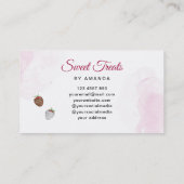 スウィートトリートベーカリー 名刺 (裏面)
