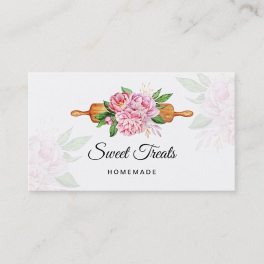 スウィートトリートベーカリー 名刺 (正面)