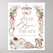 スウィートトリートワイルドウェスタンロデオフローラベビーシャワー ポスター (正面)