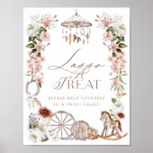 スウィートトリートワイルドウェスタンロデオフローラベビーシャワー ポスター (正面)