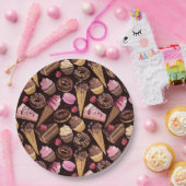 スウィートトリート紙プレート ペーパープレート (パーティー)