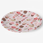 スウィートトリート紙プレート ペーパープレート (アングル)