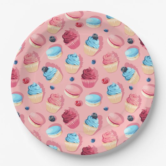 スウィートトリート紙プレート ペーパープレート (正面)