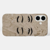 スウィートトレンディークリームマーブル Case-Mate iPhoneケース (裏面 (横))