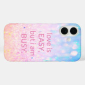 スウィートトレンディーグリッターケースメイトiPhoneケース Case-Mate iPhoneケース (裏面 (横))