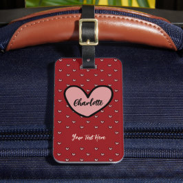 スウィートトレンディービジネスロゴ会社のプロモ企業のモ ラゲッジタグ