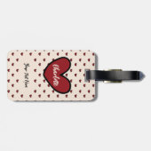 スウィートトレンディービジネスロゴ会社のプロモ企業のモ ラゲッジタグ (裏面横)