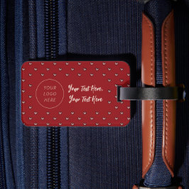 スウィートトレンディービジネスロゴ会社のプロモ企業のモ ラゲッジタグ