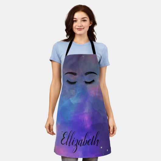 スウィートトレンディー銀河系 エプロン (着用した状態)
