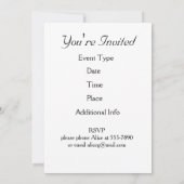 スウィートドッグ – ゴールデンレトリバーinセピアトーン 招待状 (裏面)