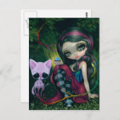 「スウィートドリーマー」はがき ポストカード (正面/裏面)