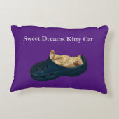 スウィートドリームキティキャット飾りクッション アクセントクッション (裏面)
