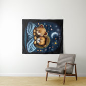 スウィートドリームキュートデザインライオン タペストリー (インサイチュ(横))