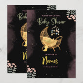 スウィートドリームスベイビーシャワーの招待状 – #CribDInvitation 招待状 (正面/裏面)