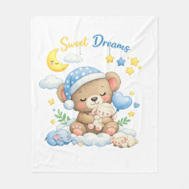 スウィートドリームスベイビーブランケット フリースブランケット