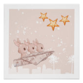 スウィートドリームス子供部屋アート ポスター (正面)