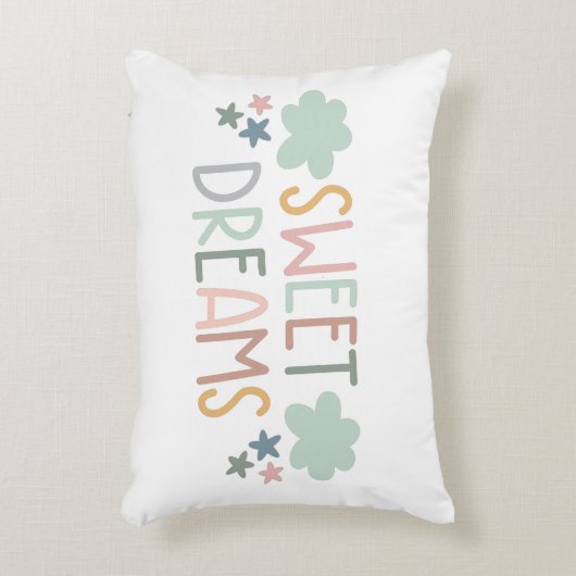 スウィートドリームス子供部屋枕 アクセントクッション (正面(垂直))