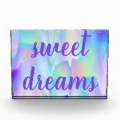 スウィートドリームス抽象芸術ノーザンライト フォトブロック (正面)