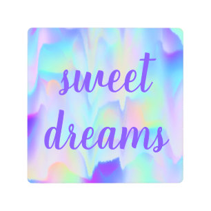 スウィートドリームス抽象芸術ノーザンライト メタルプリント