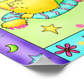 スウィートドリームス猫のポスター ポスター (角)