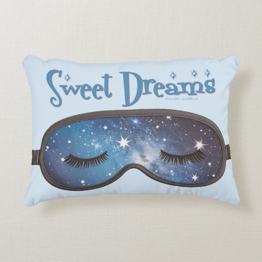スウィートドリームス顔マスク アクセントクッション (正面)