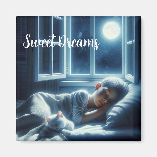 スウィートドリームズキャットマグネット マグネット (正面)