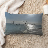 スウィートドリームズビーチ海ブルーシーンクッションピロー ランバークッション (ブランケット)