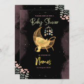 スウィートドリームズベイビーシャワー招待状 - #CribDInvitation 招待状 (正面/裏面)