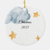 スウィートドリームズベビーゾウ2021セラミックオーナメント セラミックオーナメント (裏面)